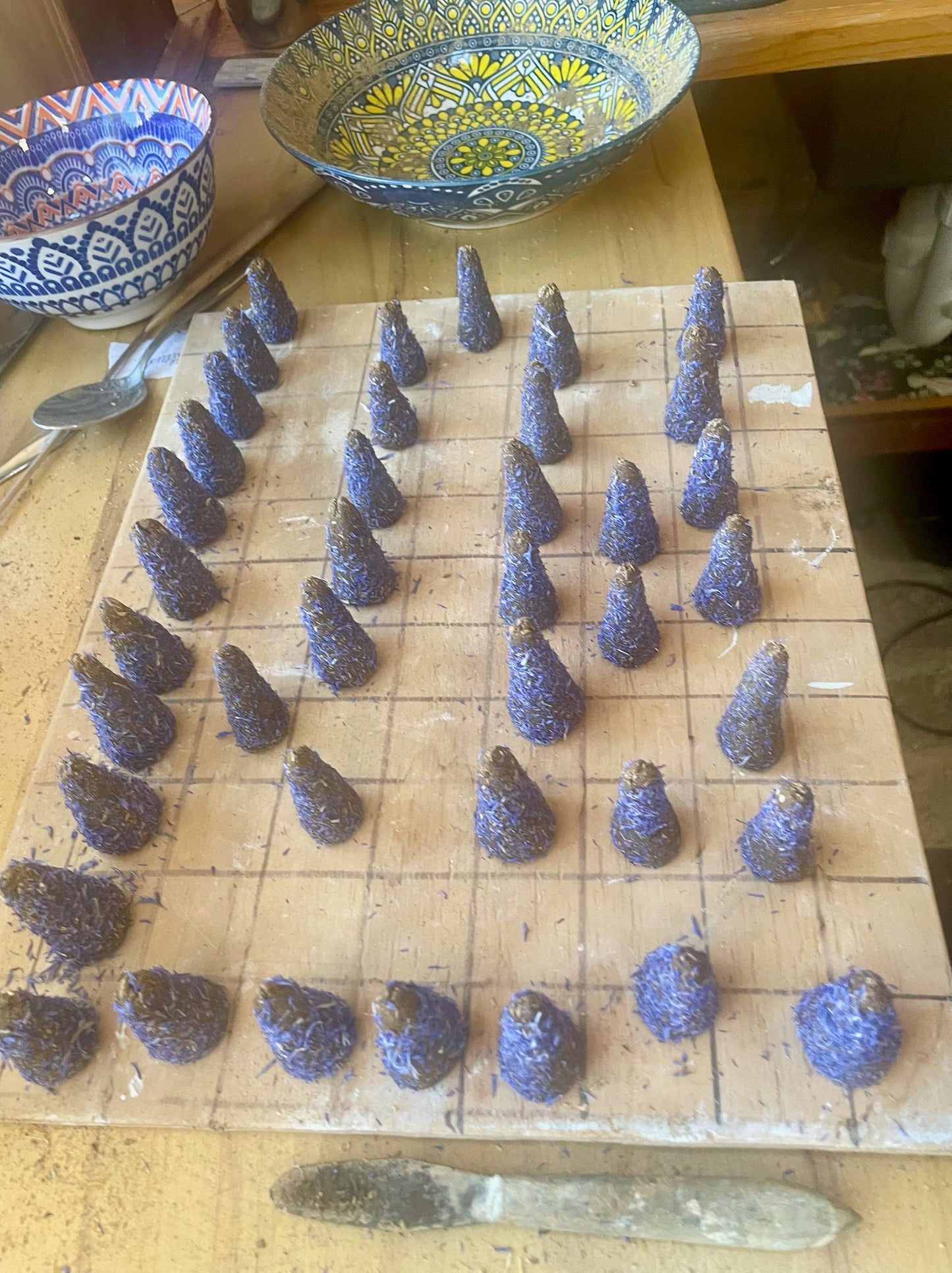 Misty Blue Incense Cones